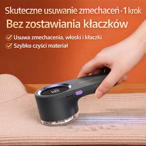 Elektryczna Golarka do Ubrań z Wyświetlaczem LED