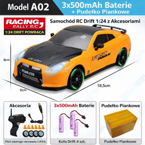 Drift Master 4x4 LED – Zdalnie Sterowane Auto do Driftu i Wyścigów