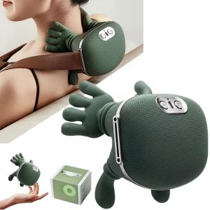 ShiatsuRelax 4D Pro – Elektryczny Masażer Szyi i Ramion z Grzaniem | Poduszka Shiatsu, 3 Tryby Masażu